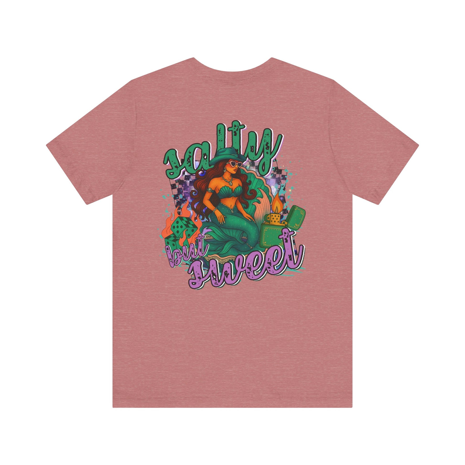 Short Sleeve Tee - Western Mermaid Baddie Design
