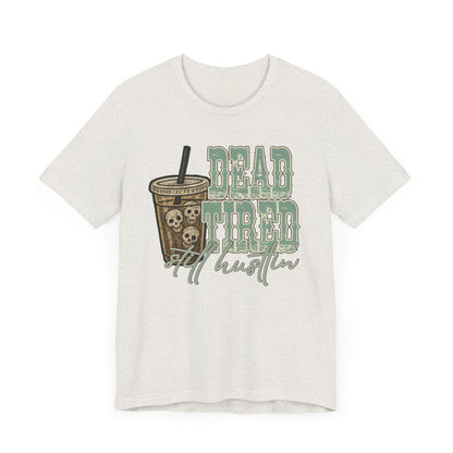 Skeleton Head Iced Coffee Unisex Tee