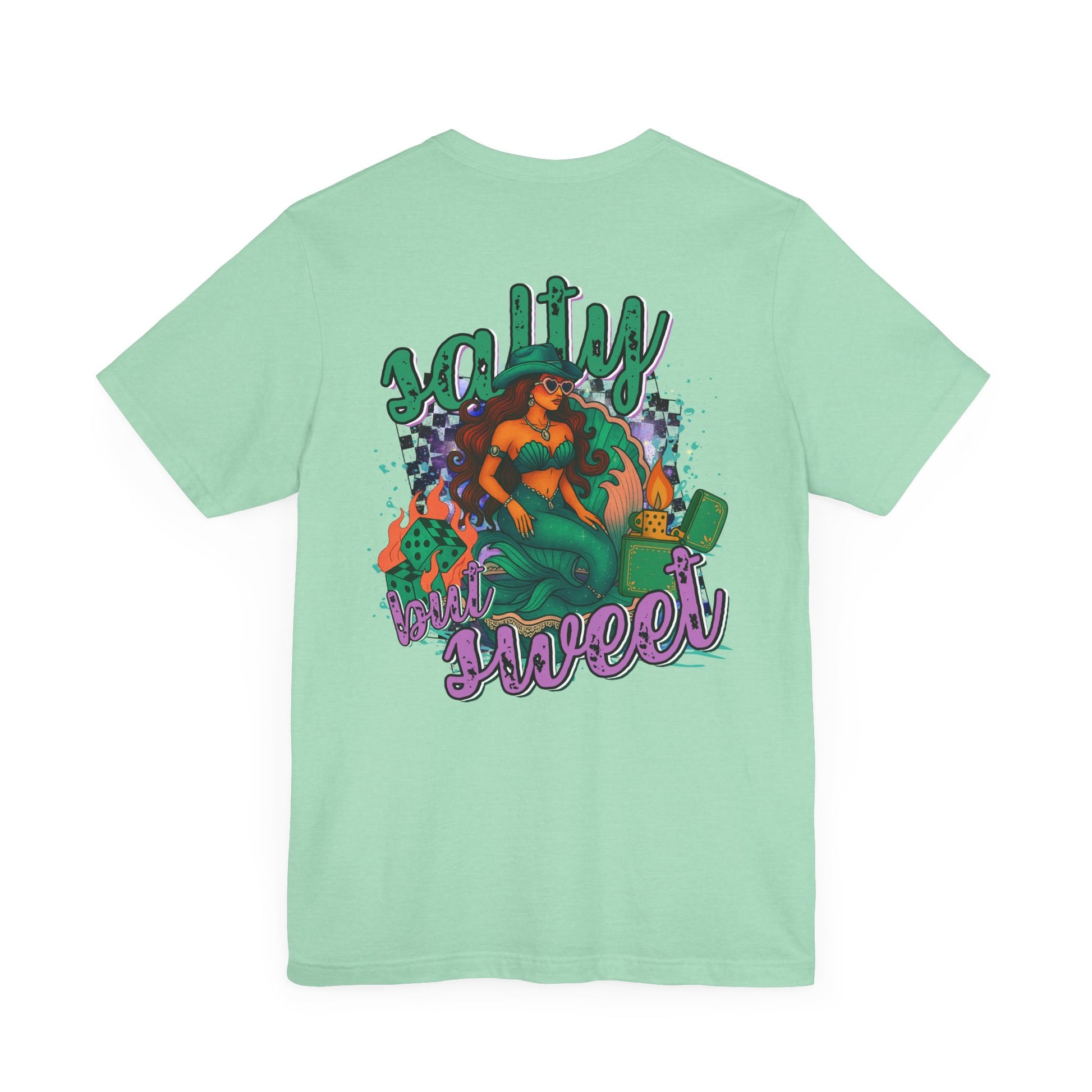 Short Sleeve Tee - Western Mermaid Baddie Design