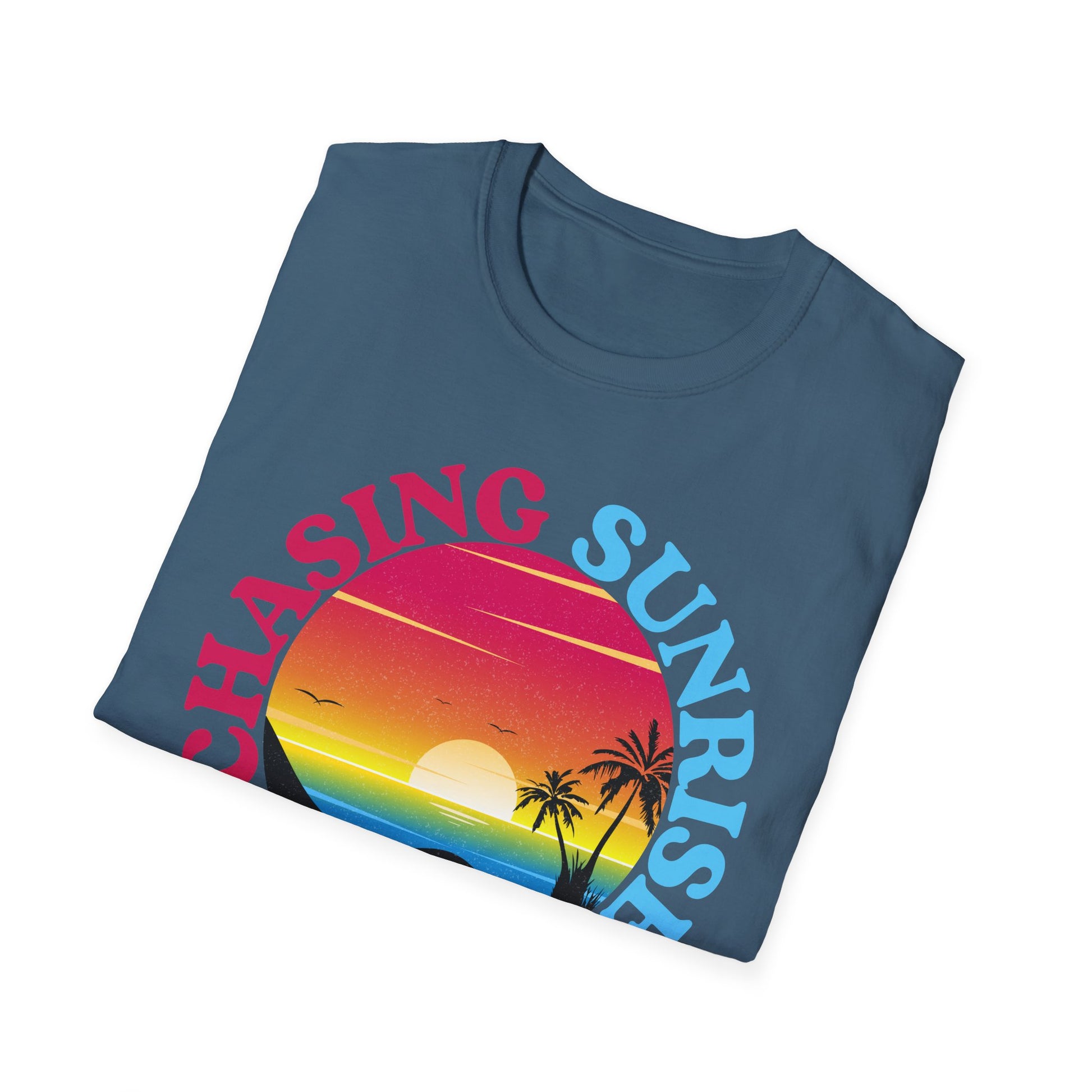 Chasing Sunrise, Finding Peace Unisex T-Shirt