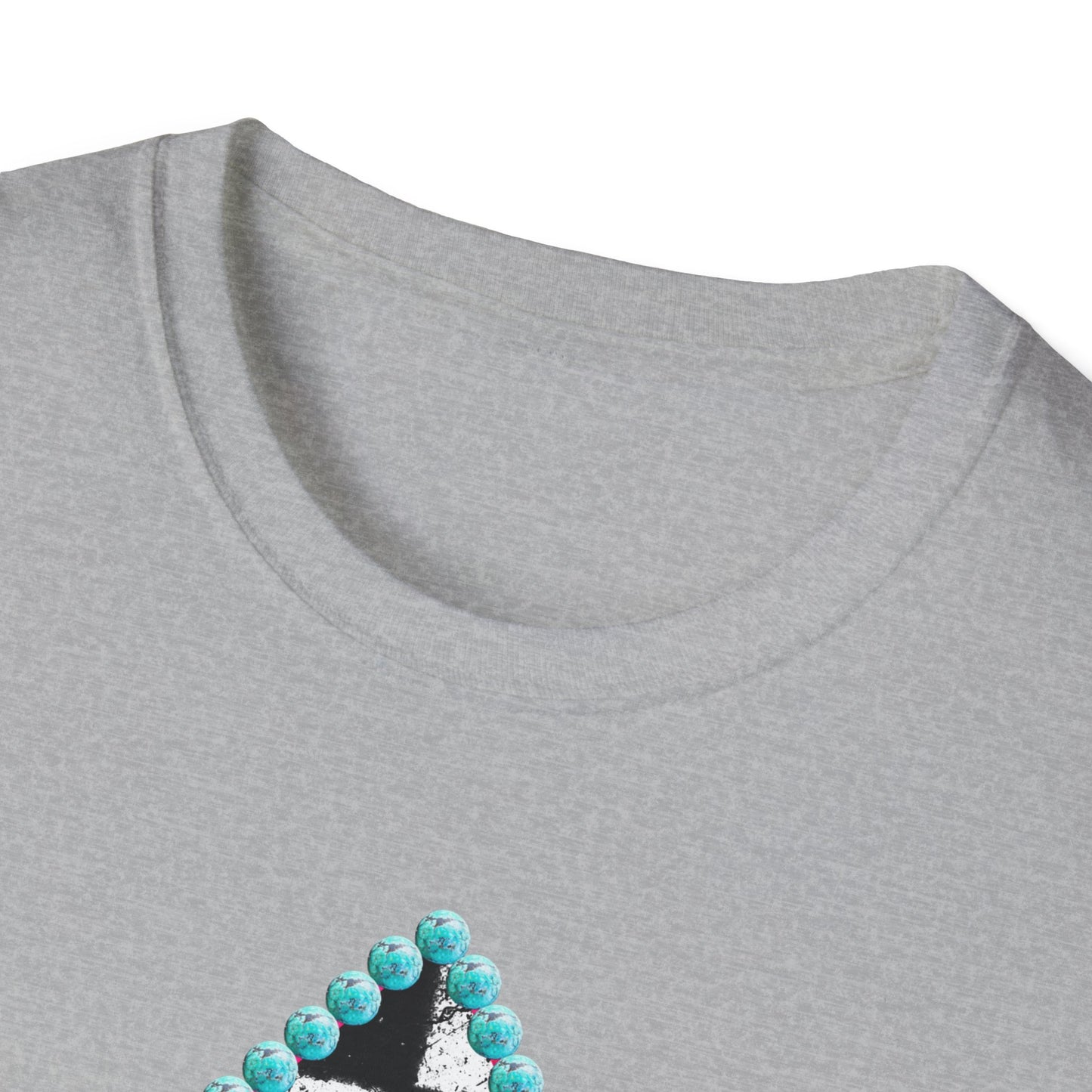 Teacher Checkered Spades T-Shirt