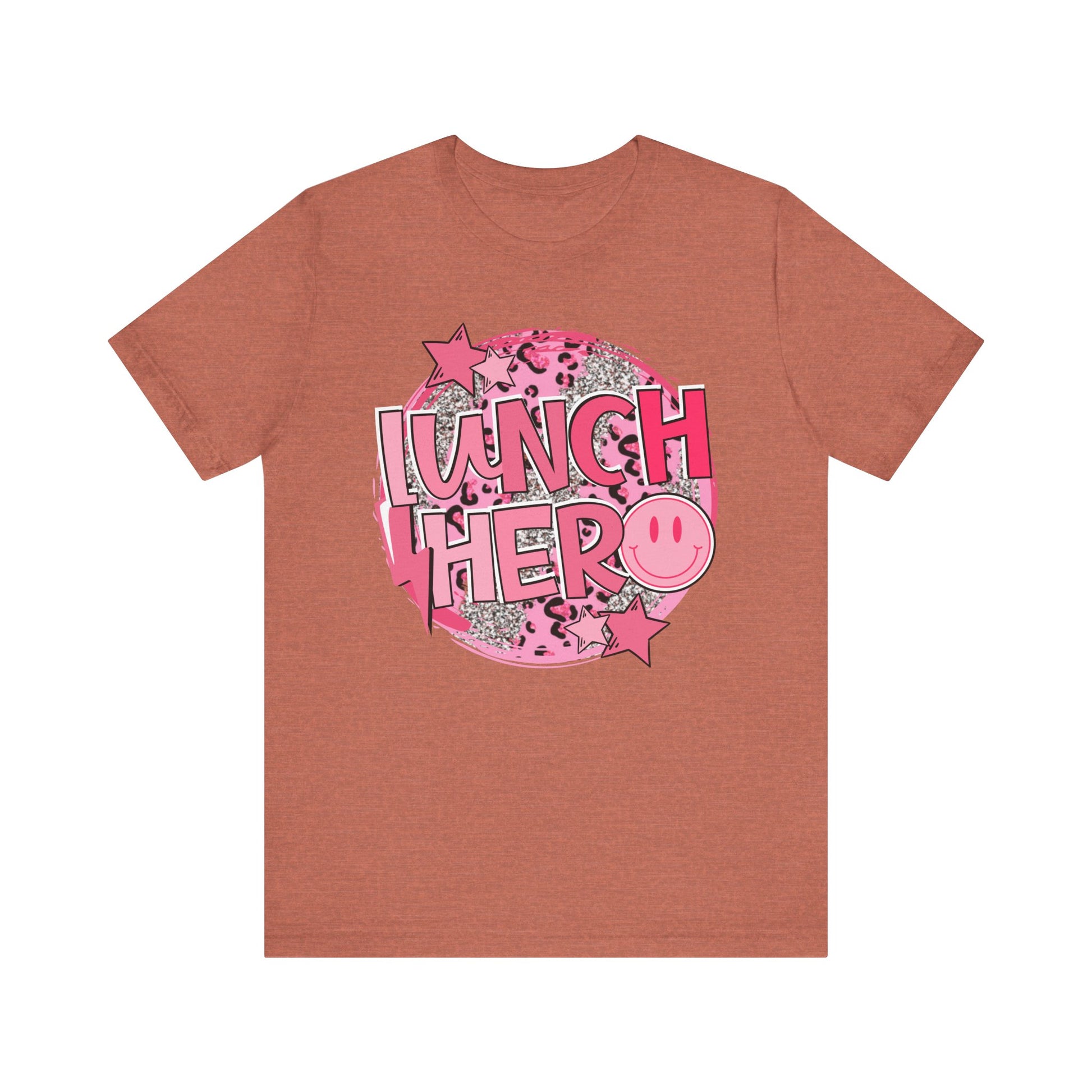 Lunch Hero Unisex Tee - Cafeteria Staff Shirt * Front Design Only