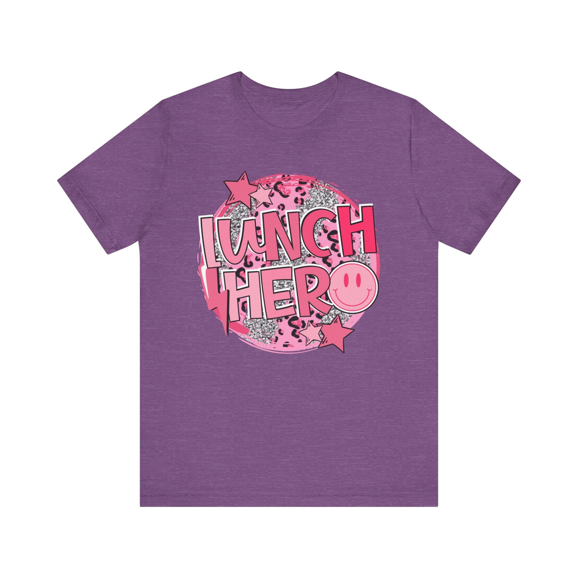 Lunch Hero Unisex Tee - Cafeteria Staff Shirt * Front Design Only