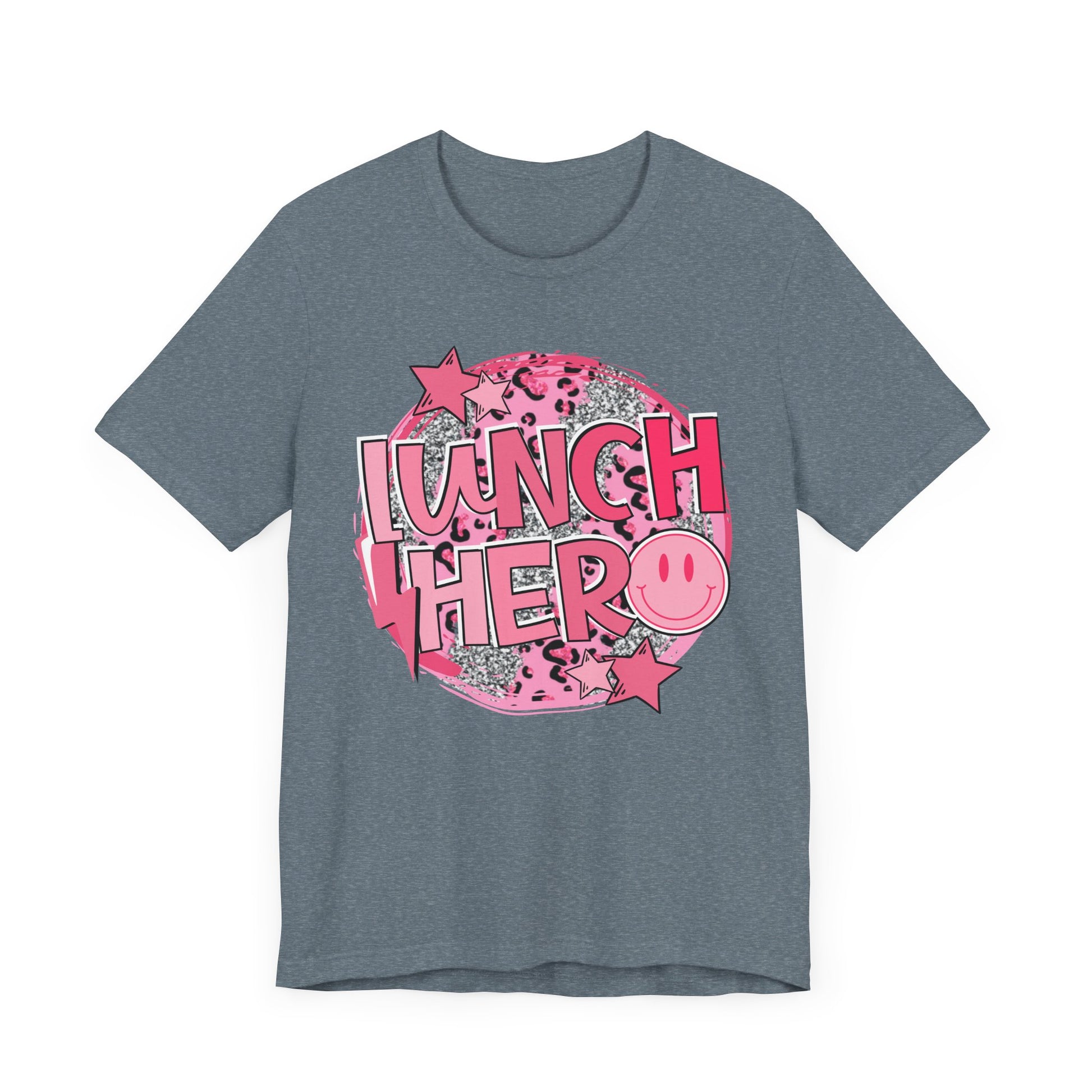 Lunch Hero Unisex Tee - Cafeteria Staff Shirt * Front Design Only