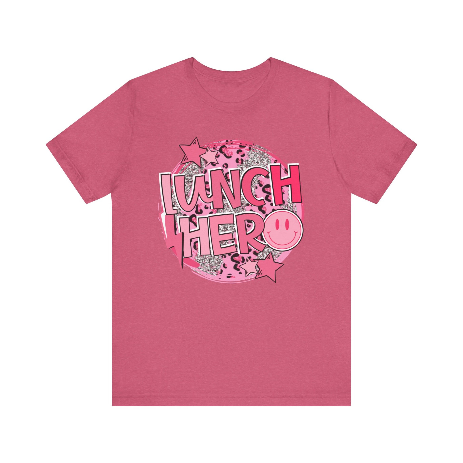Lunch Hero Unisex Tee - Cafeteria Staff Shirt * Front Design Only