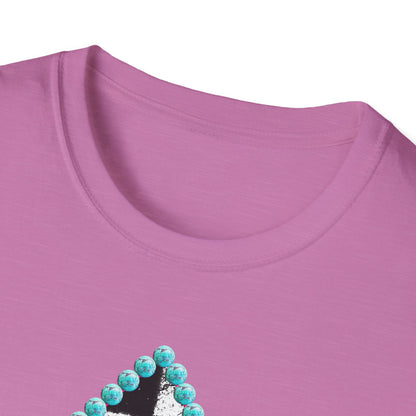 Social Worker Checkered Spades T-Shirt