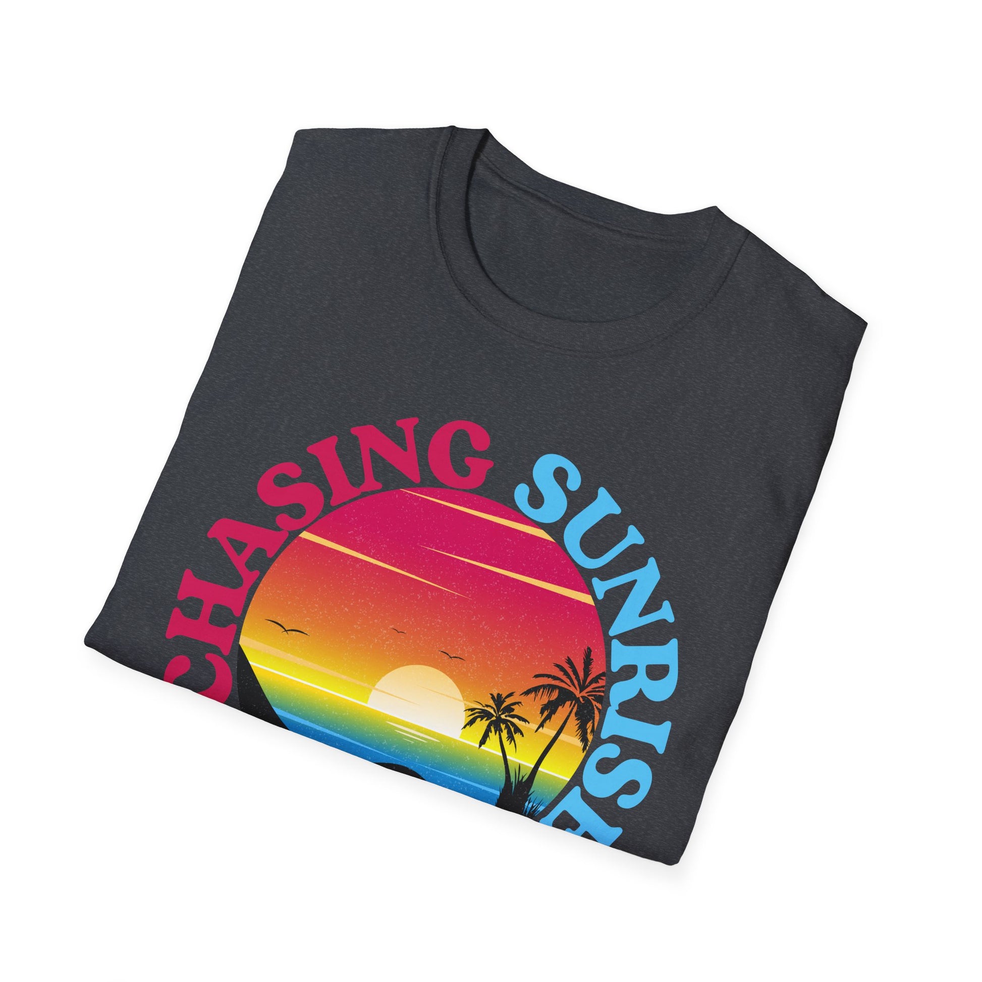 Chasing Sunrise, Finding Peace Unisex T-Shirt