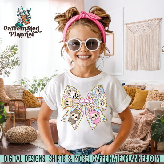 Labubu Bow * Kids TShirt