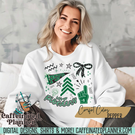 PSPVA | Let's Go Pioneers Crewneck