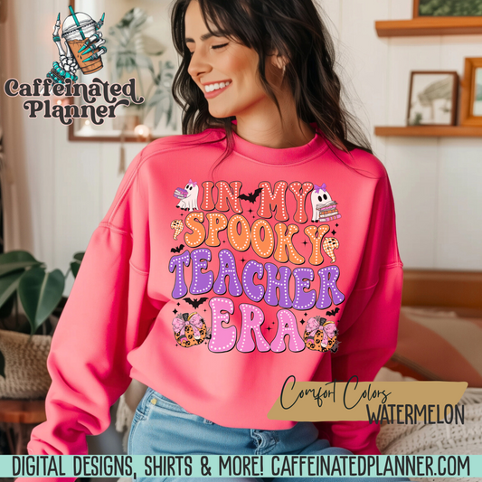 Spooky Teacher Era Crewneck