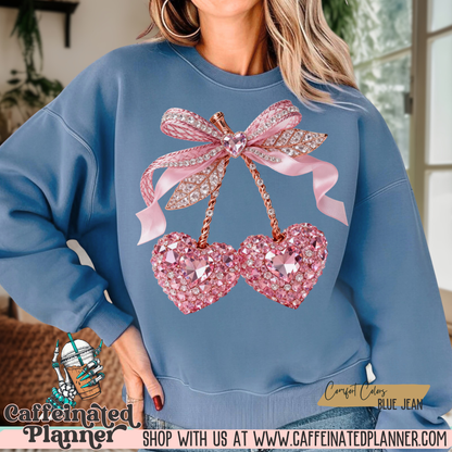 BLING Cherry | Comfort Colors Crewneck
