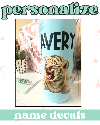 Personalized Name Decals