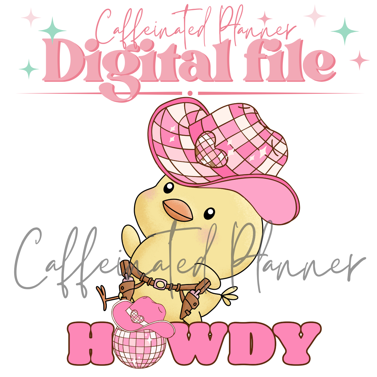 Cute Western Chick // Pink & Glitter Western // Howdy