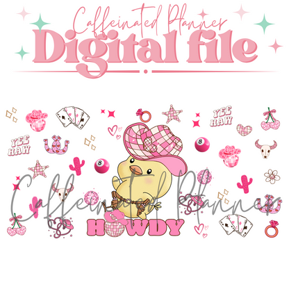 Cute Western Chick // Pink & Glitter Western // Howdy