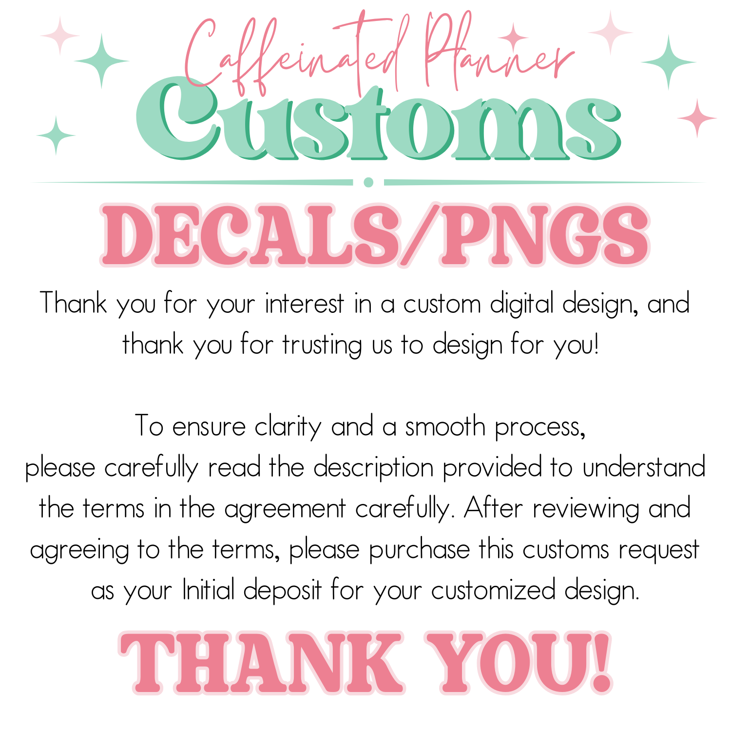 Custom Decal/PNG Request *Non-Refundable Deposit & Request*