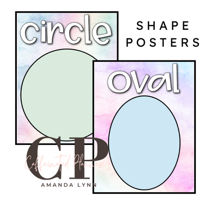 Magical Decor: Shape Posters