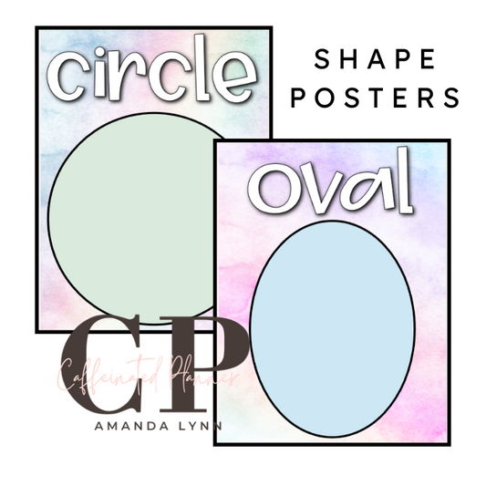 Magical Decor: Shape Posters