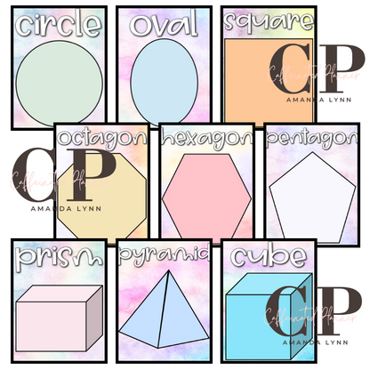 Magical Decor: Shape Posters
