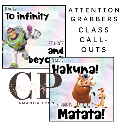 Magical Decor: Classroom Callouts // Attention Grabbers