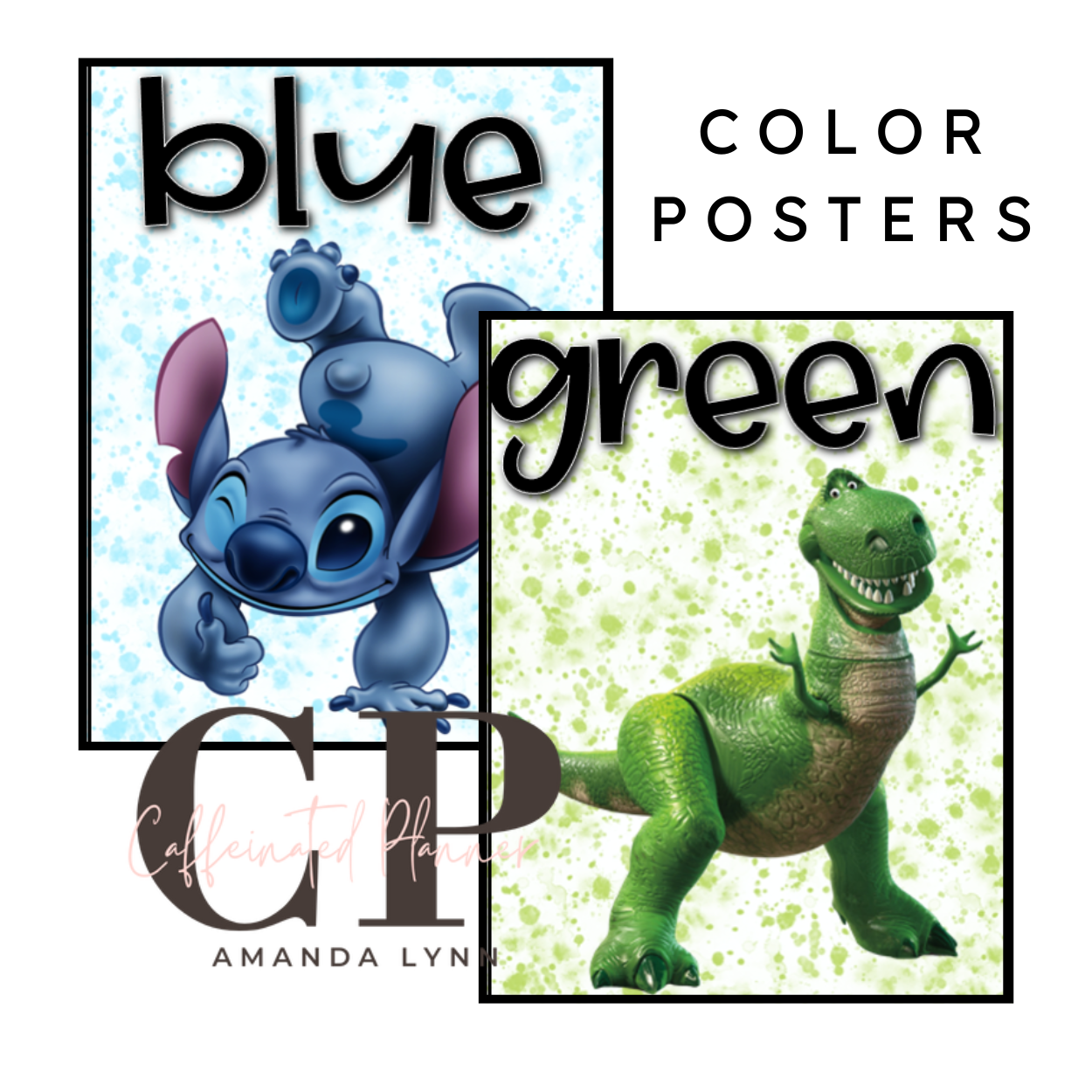 Magical Decor: Color Identification Posters