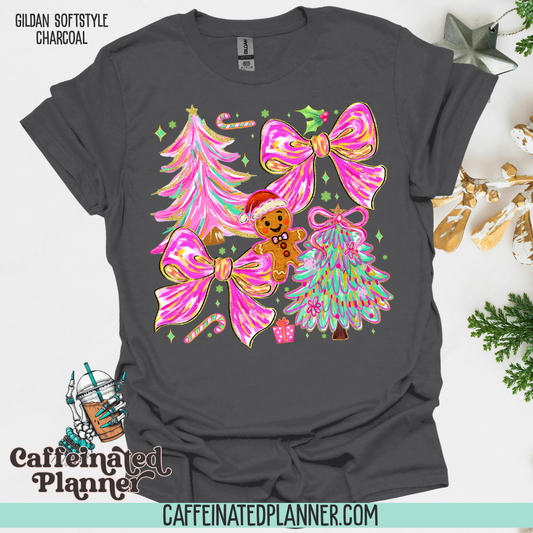 HoHoHo Brushstroke Trees