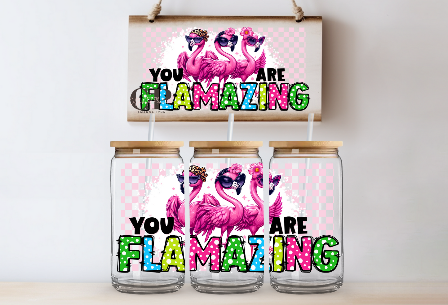 You are FLAMAZING // Flamingo PNG