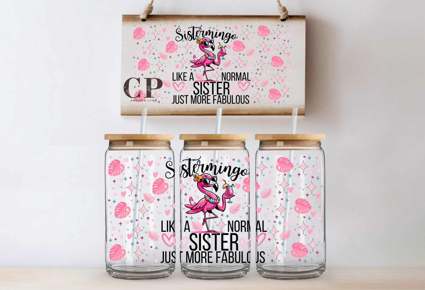 Sistermingo // Flamingo // Fabulous Sister Flamingo