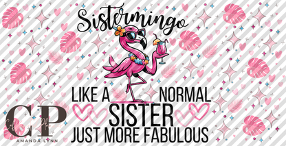 Sistermingo // Flamingo // Fabulous Sister Flamingo
