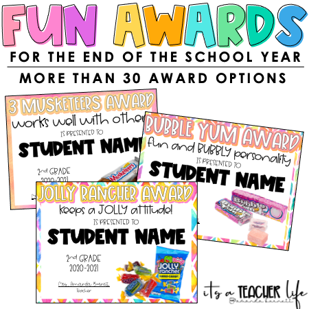 Fun End of Year Awards