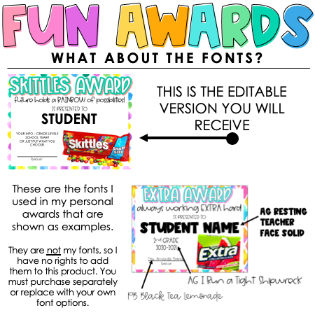 Fun End of Year Awards