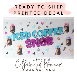 Iced Coffee Snob // Pastel