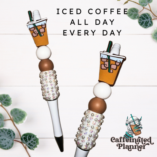 Iced Coffee * All Day Every Day ** Neutral Tones