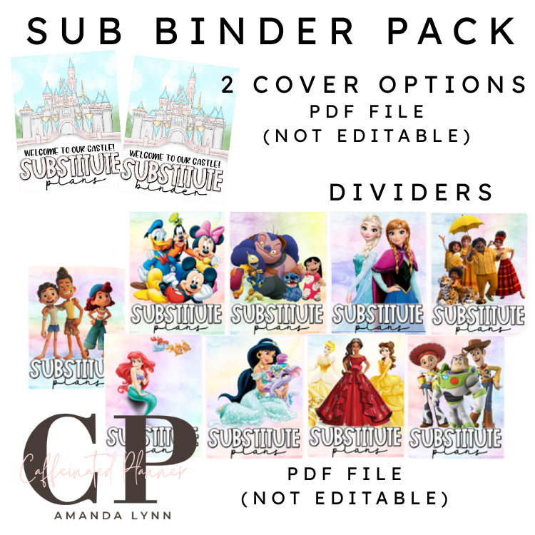 Magical Decor: Sub Binder Pack
