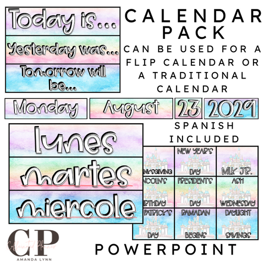 Magical Decor: Calendar Display