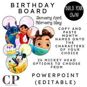 Magical Decor: Birthday Board Display