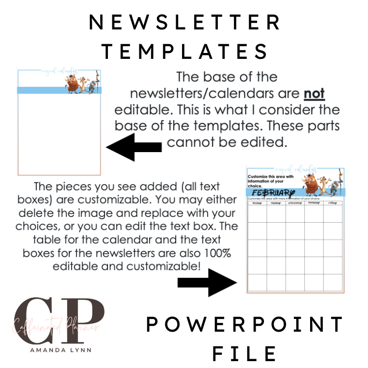 Magical Decor: Newsletter Templates