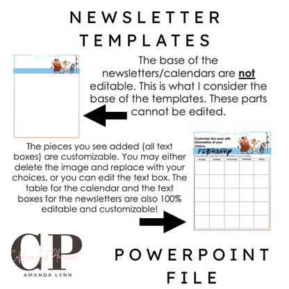 Magical Decor: Newsletter Templates