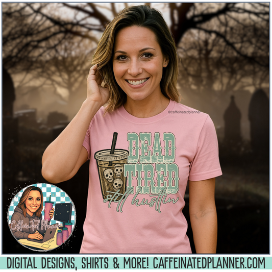 Skeleton Head Iced Coffee Unisex Tee