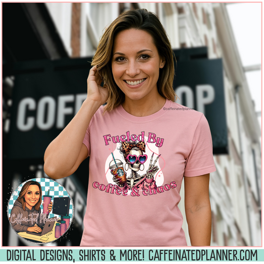 Coffee Skeleton Unisex T-Shirt