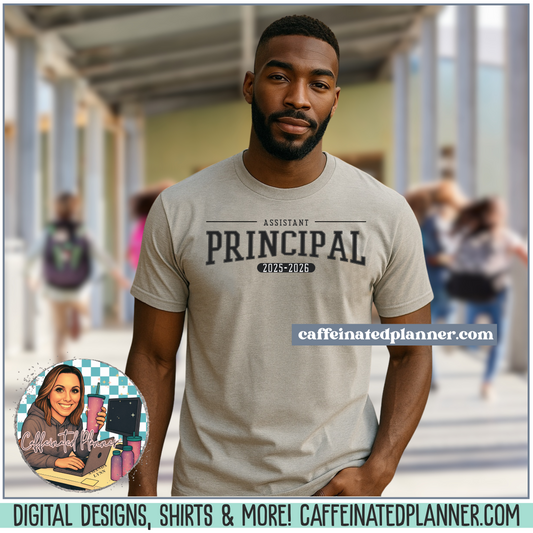 Assistant Principal Comfort Colors T-Shirt – School Administrator Appreciation Gift