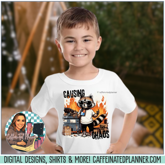 Causing the chaos - Kids Tee