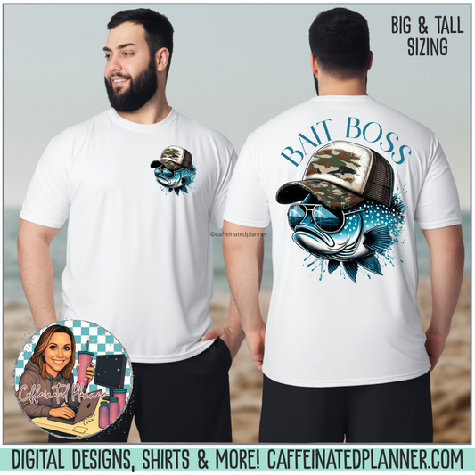 Bait Boss * Big & Tall * Port & Company