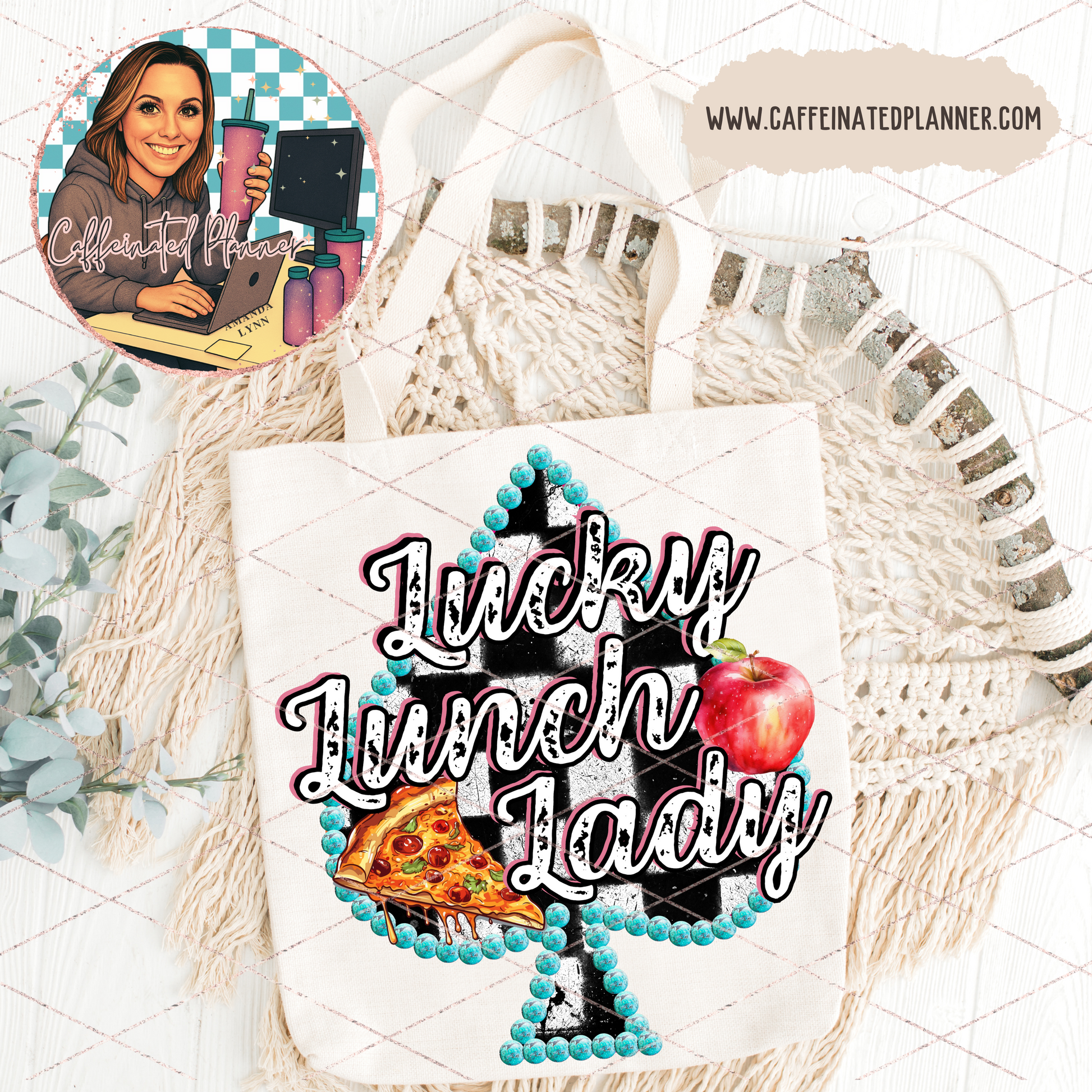 Lucky Lunch Lady, Lunch Hero, Cafeteria Staff // Digital Download Only