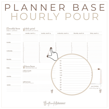 Build your Brew™ Planner | Custom Disc-Bound Planner [Base]