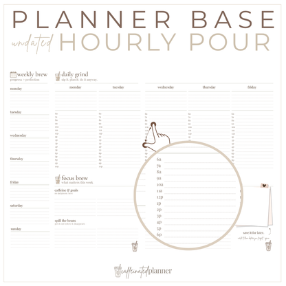 Build your Brew™ Planner | Custom Disc-Bound Planner [Base]
