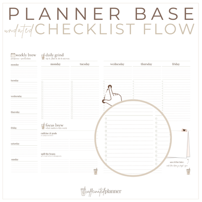 Build your Brew™ Planner | Custom Disc-Bound Planner [Base]
