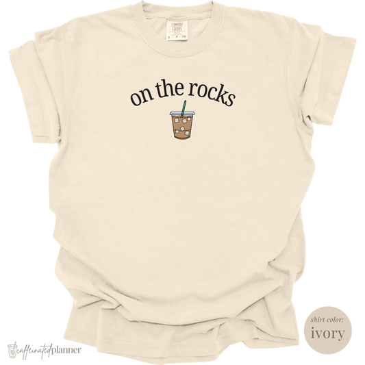 on the rocks | comfort colors tee