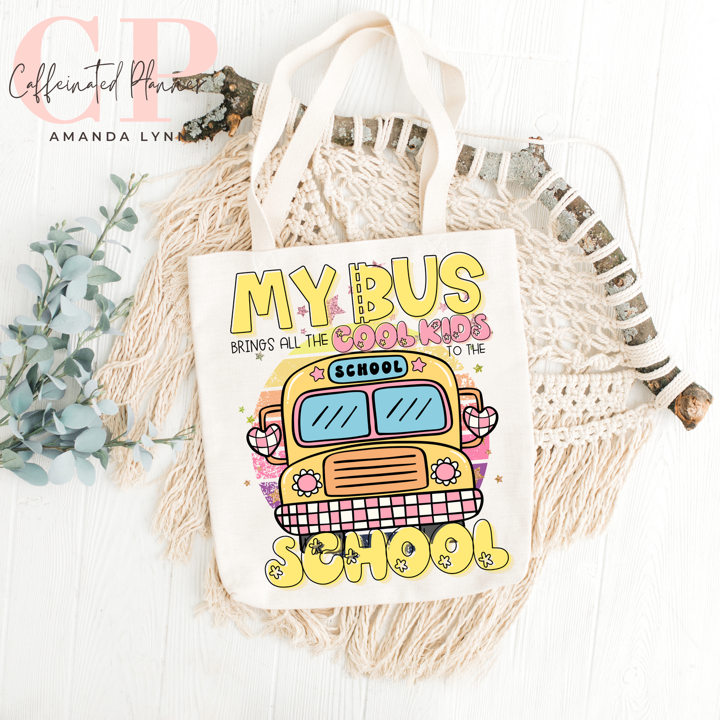 My bus brings all the kids to the school // Digital Download Only