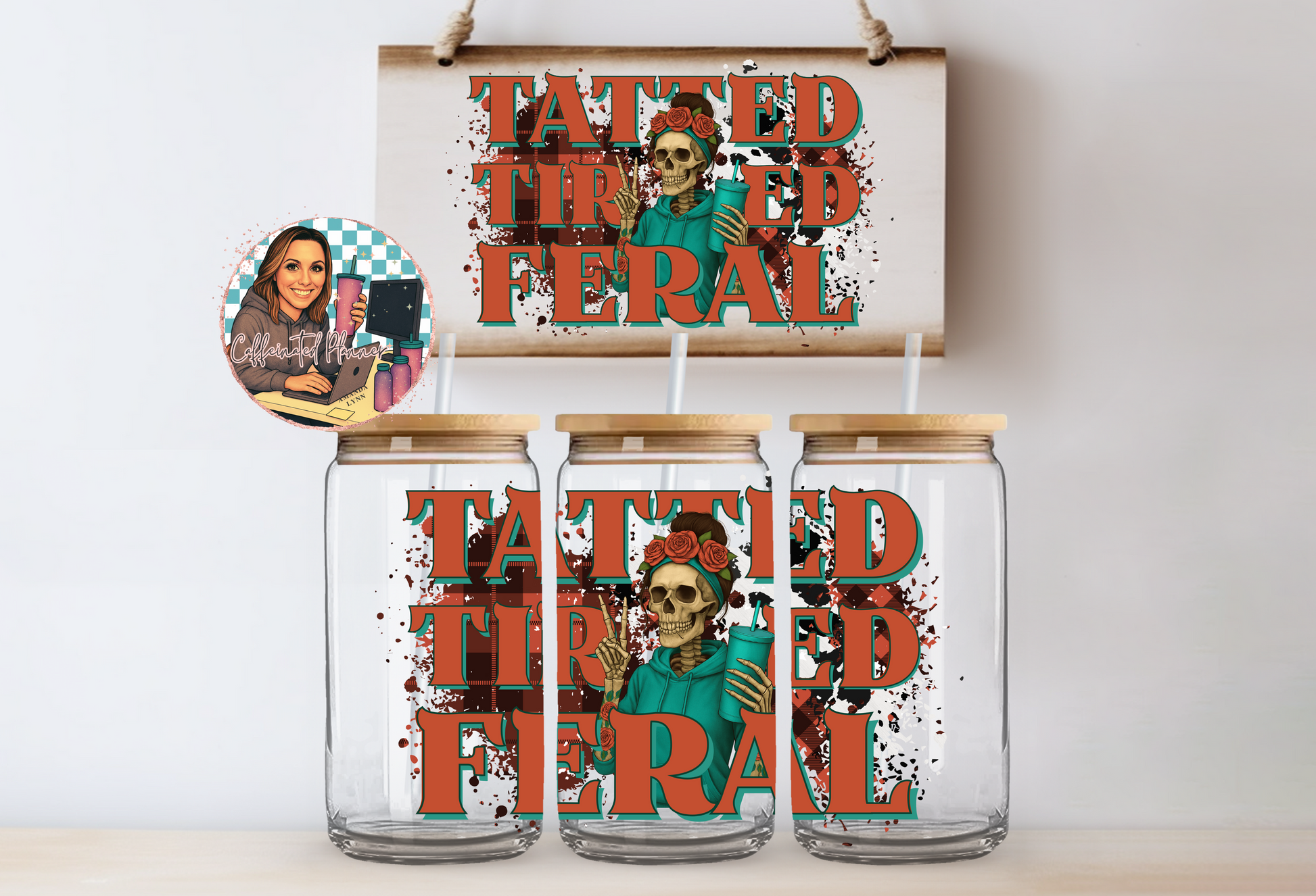 Tatted Tired Feral // Digital Download Only