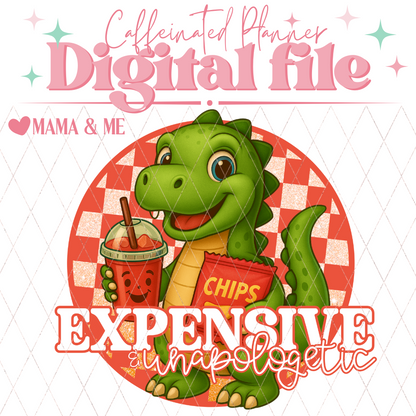 Mama and Me – Funny Mom, Daughter & Son Set // Digital Download Only